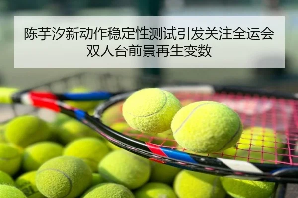 陈芋汐新动作稳定性测试引发关注全运会双人台前景再生变数